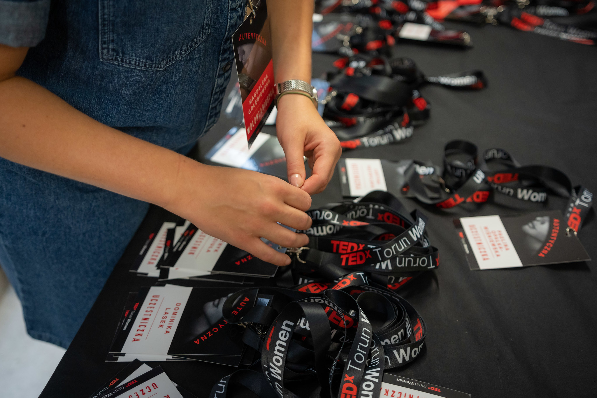 Identyfikatory na TEDxTorun